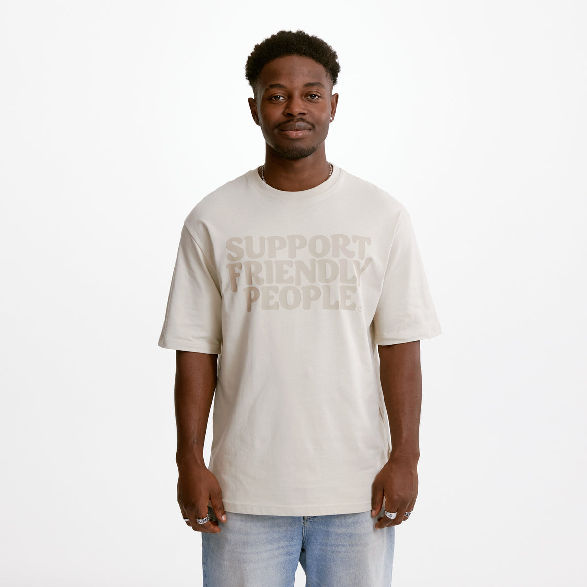 SUPPORT FRIENDLY PEOPLE SFP x SONRA STATEMENT T-Shirt 459769