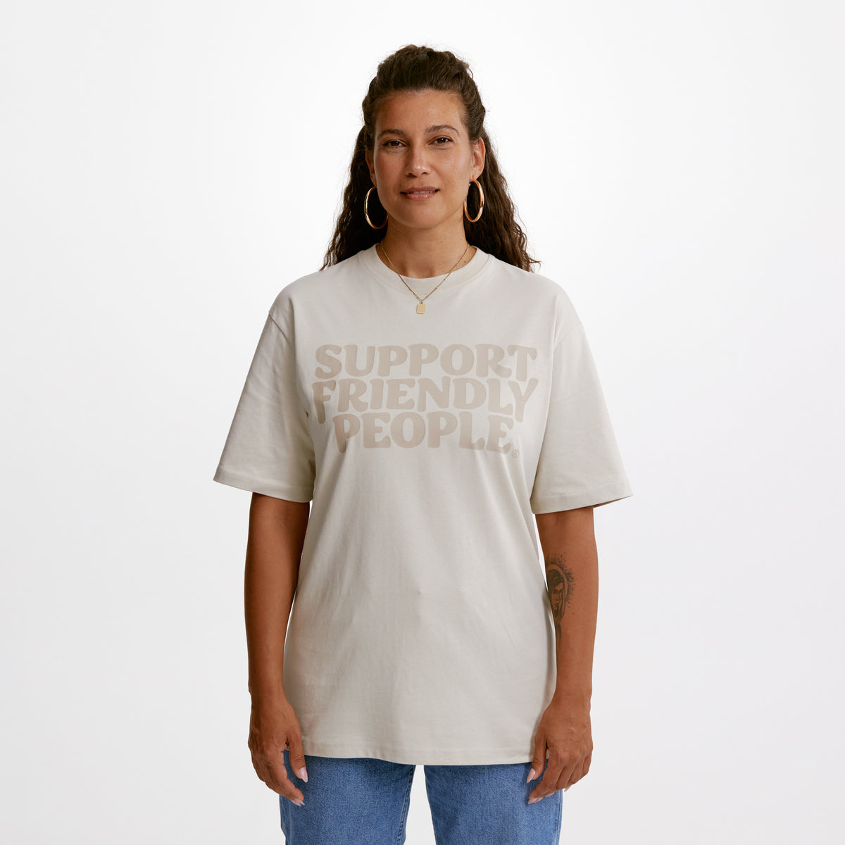SUPPORT FRIENDLY PEOPLE SFP x SONRA STATEMENT T-Shirt 459771