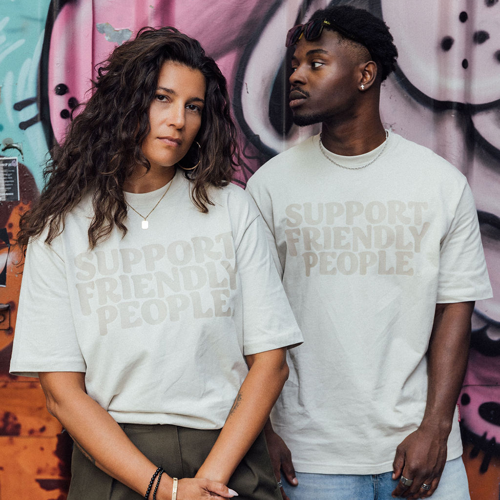 SUPPORT FRIENDLY PEOPLE SFP x SONRA STATEMENT T-Shirt 459911